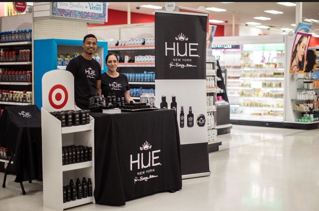 jessdestrada's tweet photo. Had a great time at @Target yesterday! Thank you to everyone who came out to support @HueForEveryMan !! #entrepreneur #emergingbrand #retail https://t.co/U9gXQ3FrHo