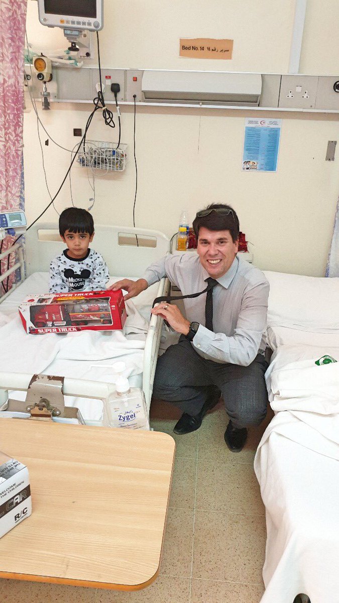 SISohar's tweet photo. The final stop on our Qaranqasho Toy Drive was at Buraimi hospital. “Happiness doesn’t result from what we get, but from what we give.” – Ben Carson. At ABQ Sohar We Care!
#wecare
#abqeducationgroup
#abqeducation
#abq_education https://t.co/HoyWcMY9c4