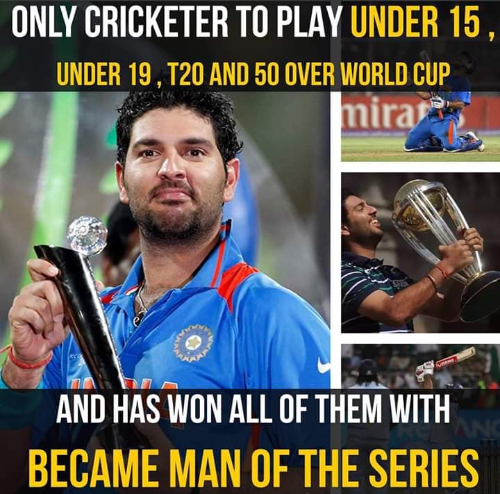 jat_official's tweet photo. He's a Survivor
He's a Fighter
He's a Legend
One &amp; only 
#YuvrajSingh

#ExitPoll2019 https://t.co/jBWQ1Ic4iF