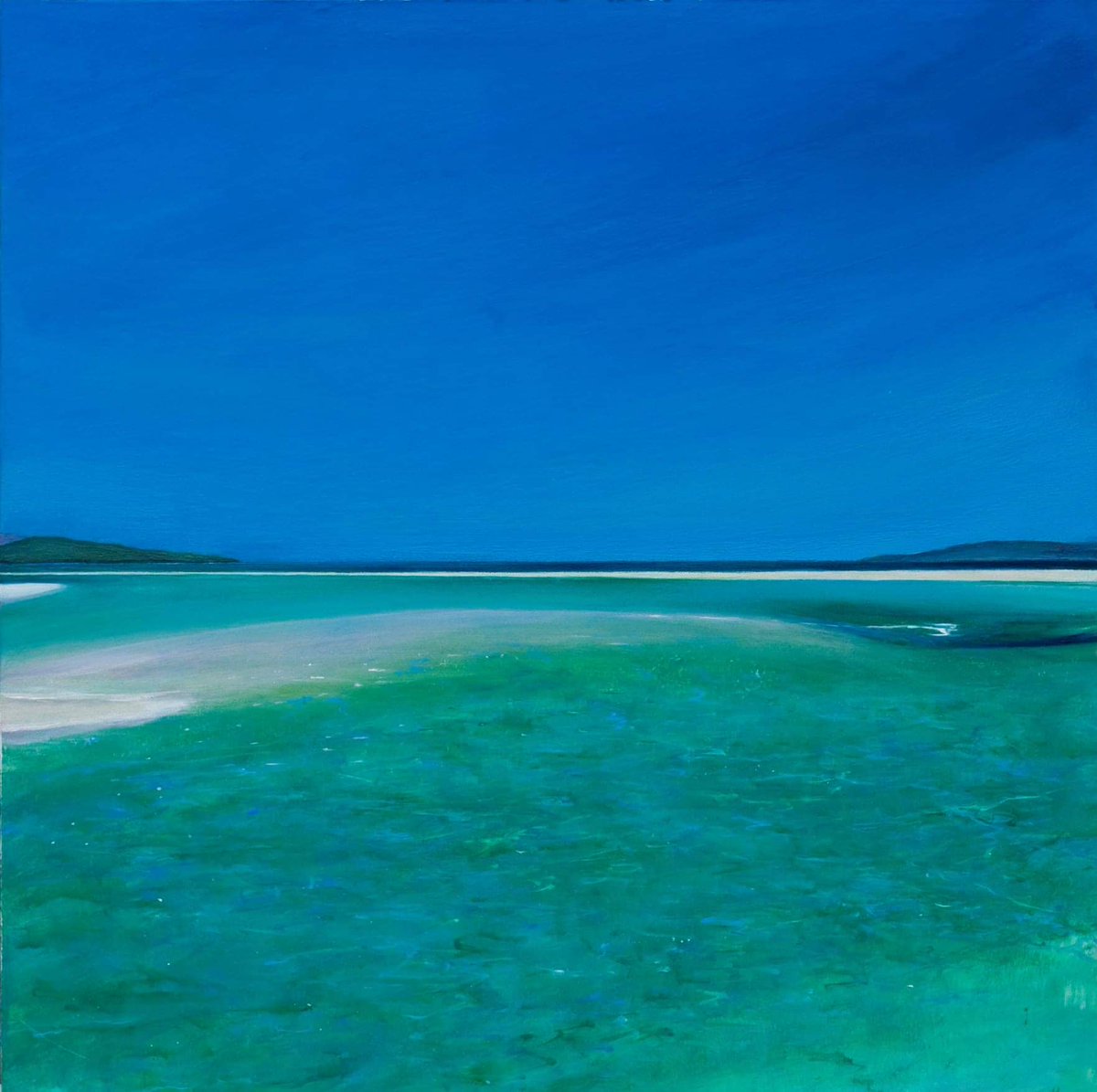 My new paintings at the Atelier Gallery, Howard Street, Edinburgh near the botanical gardens <a href="/OuterHebs/">Visit Outer Hebrides</a> <a href="/isle_harris/">Isle of Harris</a> <a href="/welcomescotland/">Welcome to Scotland</a> <a href="/isleofsouthuist/">Isle of South Uist</a>