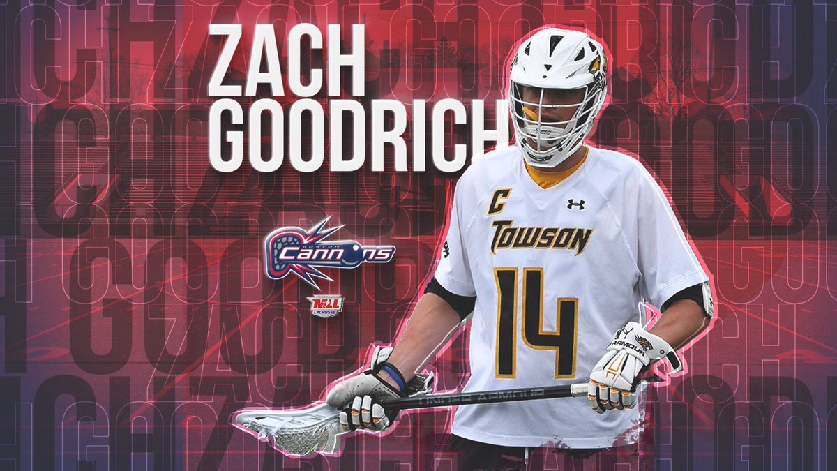 Zach Goodrich signs with the @BostonCannons‼️ #ReadyForBattle