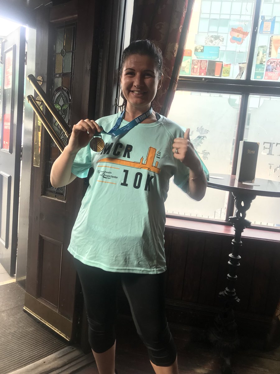 bonkinley's tweet photo. Smashed today’s 10k 👊🏻💪🏻 #ManchesterGreatRun #simplyhealth https://t.co/lV3kN8aVqY
