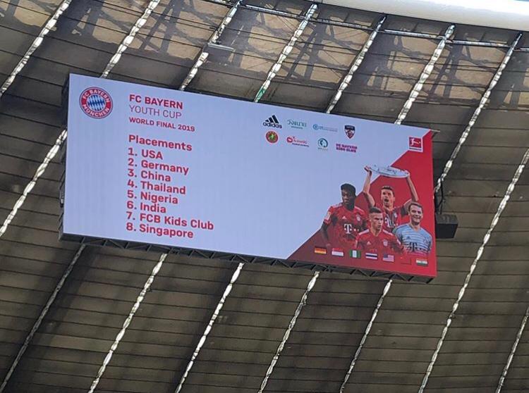 Another group of Champions in Munich today! Congratulations to @globalpremsocc boys representing 🇺🇸 at the #FCBayern Youth Cup! Amazing job! 🏆