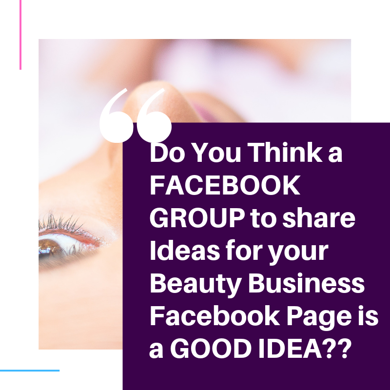 I'VE BEEN THINKING OF STARTING A FB GROUP TO SHARE IDEAS FOR IMPROVING FB POSTS AND INCREASE ENGAGEMENT. 
WHAT DO YOU THINK?💈💈✂️💅