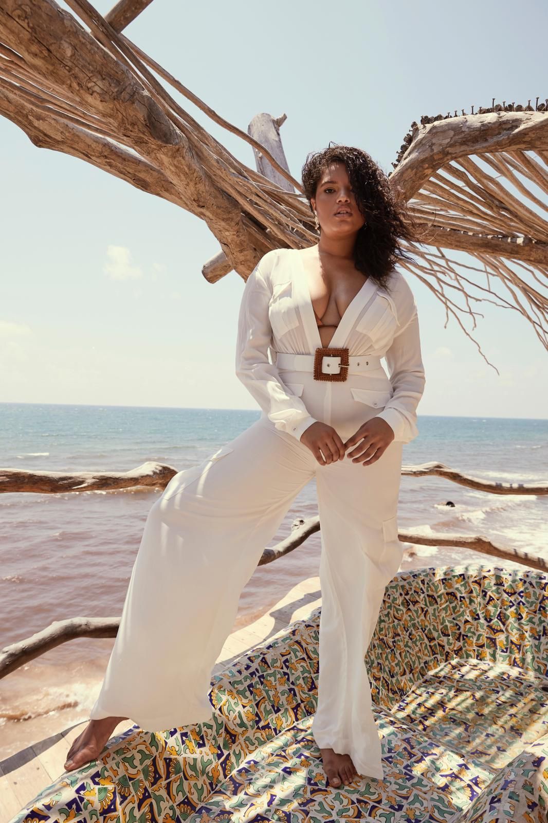 House of cb white jumpsuit sale