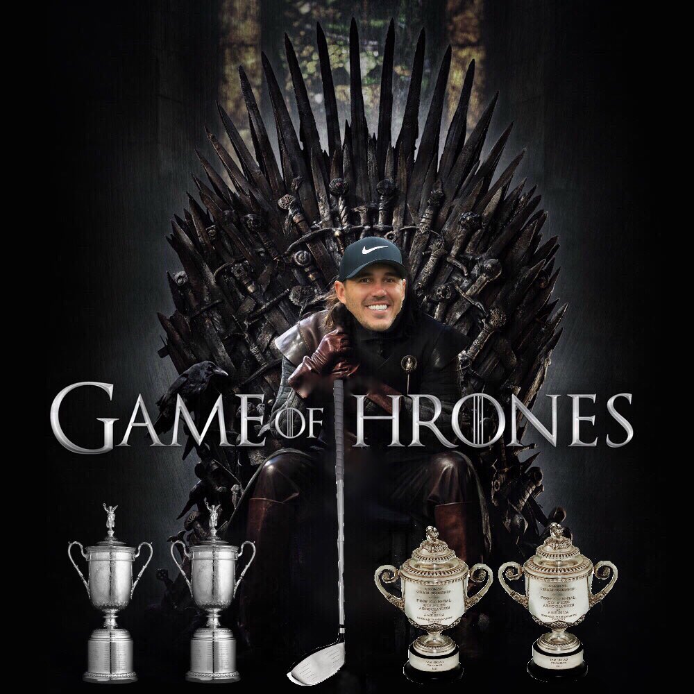 FLOATBROTHERS's tweet photo. The one true king of today! 🏆🏌️
@BKoepka #PGAChampionship #BethpageBlack #BrooksKoepka #GameofThrones #PGAChamp https://t.co/uUm29x6411