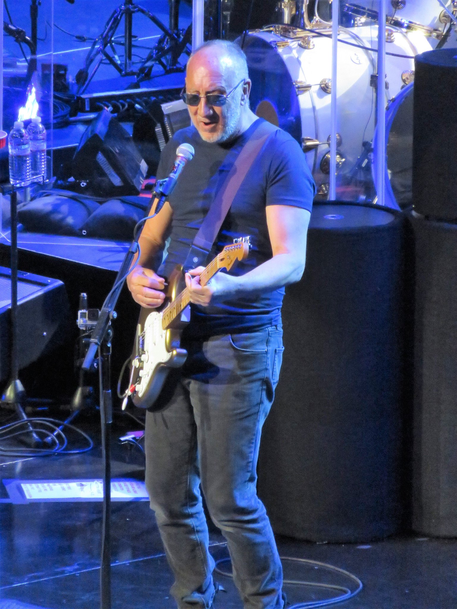 Happy Birthday to Pete Townshend of Pics taken at in 2017. 