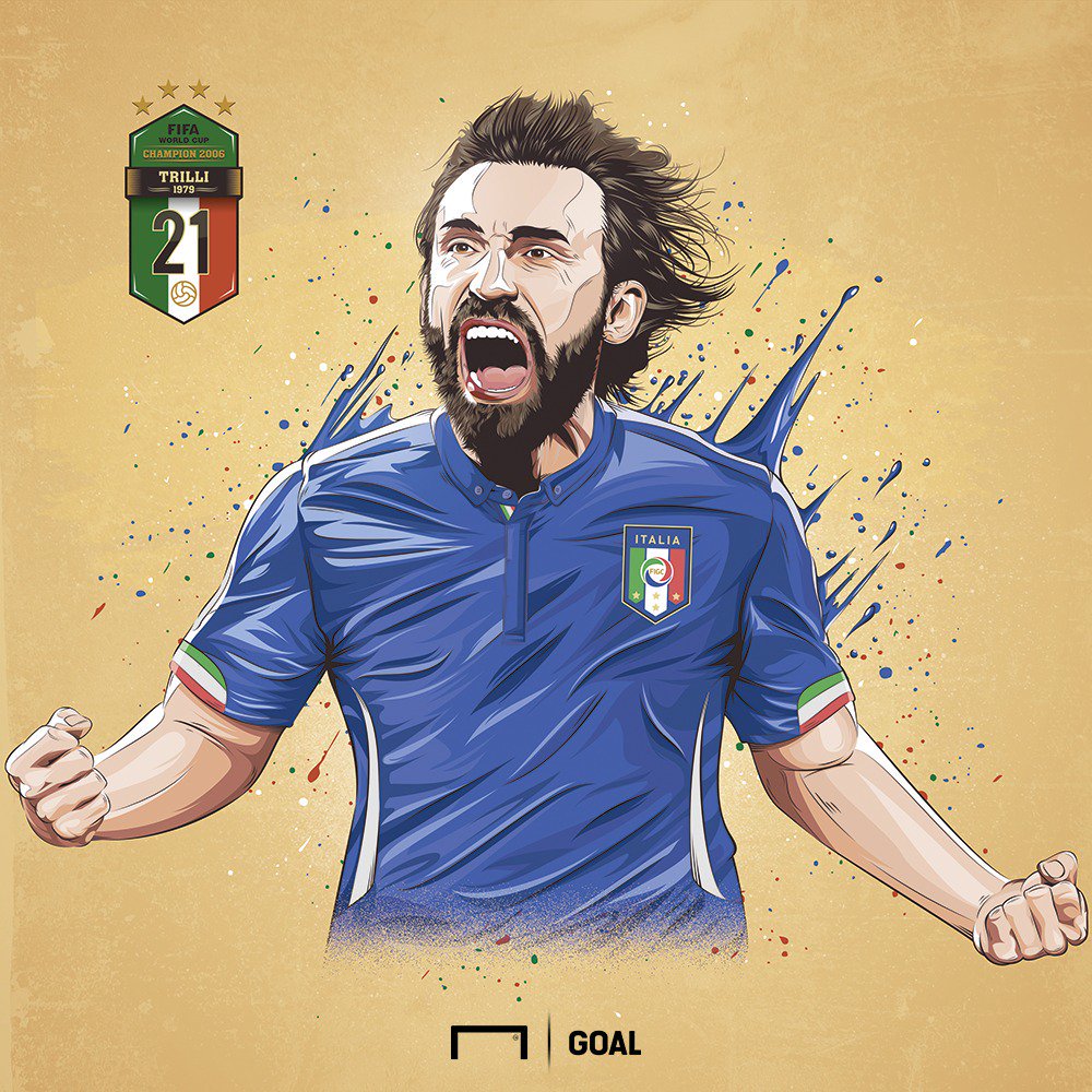 One of Italy\s greatest ever players  Happy 40th Birthday, Andrea Pirlo my best midfielder in the world. 