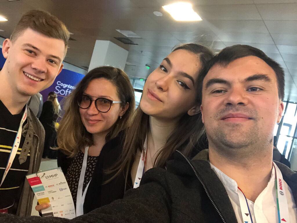 MitocGroup's tweet photo. Thank you to our amazing team for attending #devtalks #clujnapoca The conference was a hit and we all enjoyed learning something new :) #MitocGroup https://t.co/myyc9cDkMG