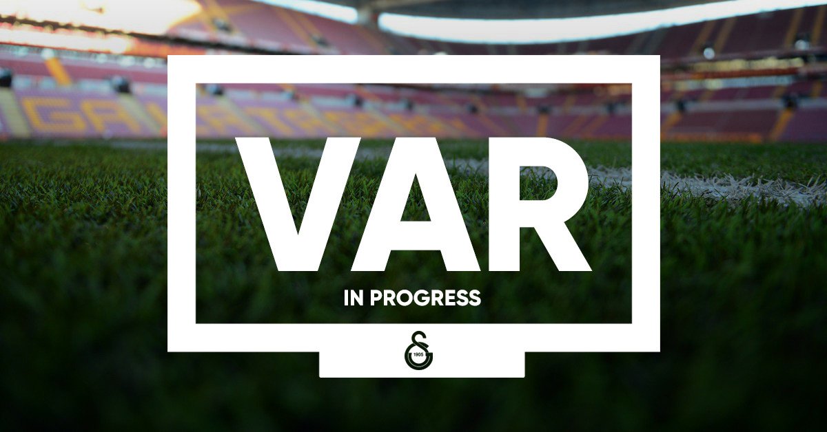 The goal has been reverted after VAR inquiry.1-1 | #GSvBΕK