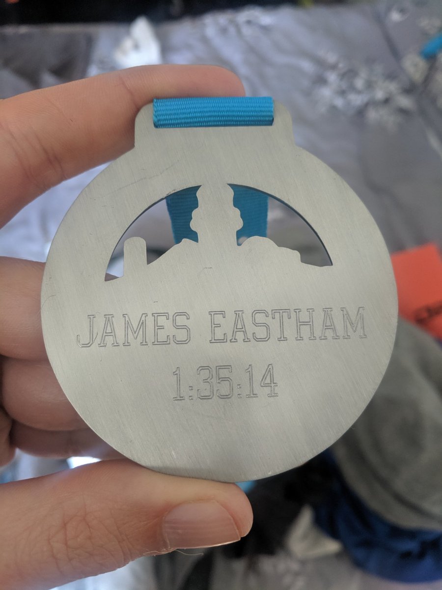 Now an official half marathon athlete. Such an enjoyable day, I've definitely caught the big event bug. Bring on the one hour 30 minute half  #halfMarathon #oceancityhalf
