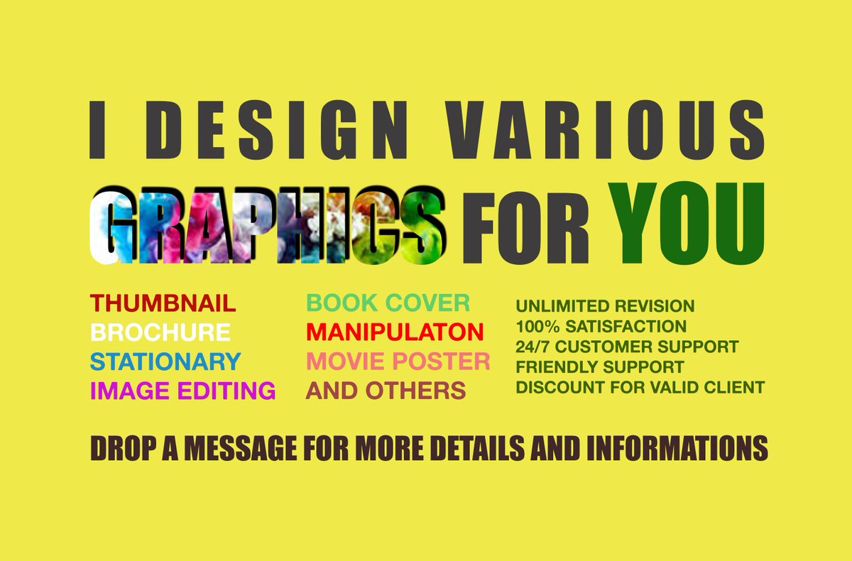 ariful32101's tweet photo. #bookcover #coverdesign #poster #brochure #thumbnail #imageediting #poster #gameposter #serialposter #andlotsmore
Link for details: https://t.co/iOqFalbmop https://t.co/JdUrSDS8Ss