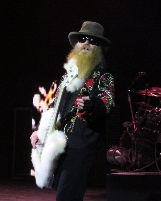 Happy birthday to ZZ Top\s Dusty Hill who was born on this day in 1949!
.
 