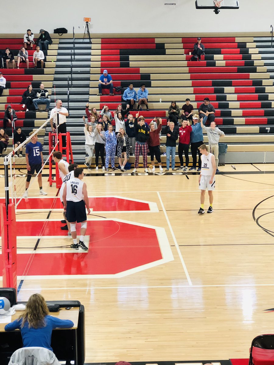 DanDredwards's tweet photo. @PLLakers win game 4, 25-10 to capture 3rd place in first ever, men’s State Volleyball tourney! https://t.co/Gn6bHom4qr