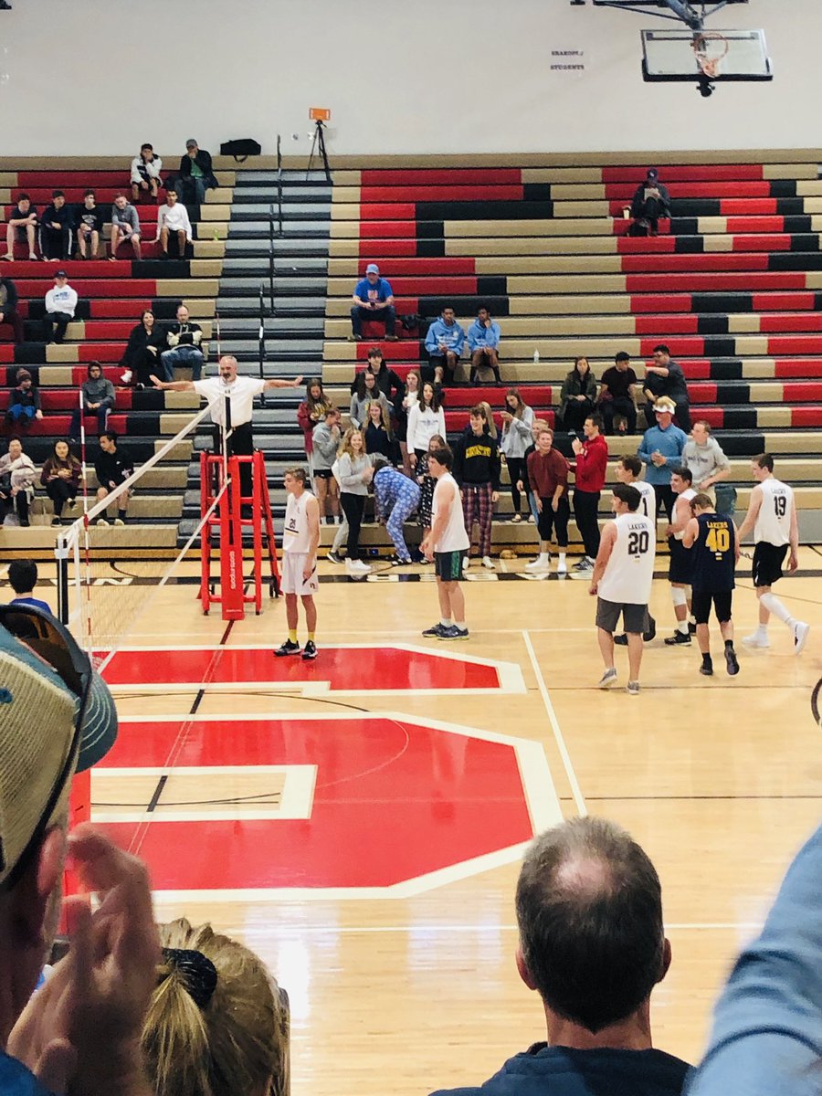 DanDredwards's tweet photo. @PLLakers win game 4, 25-10 to capture 3rd place in first ever, men’s State Volleyball tourney! https://t.co/Gn6bHom4qr