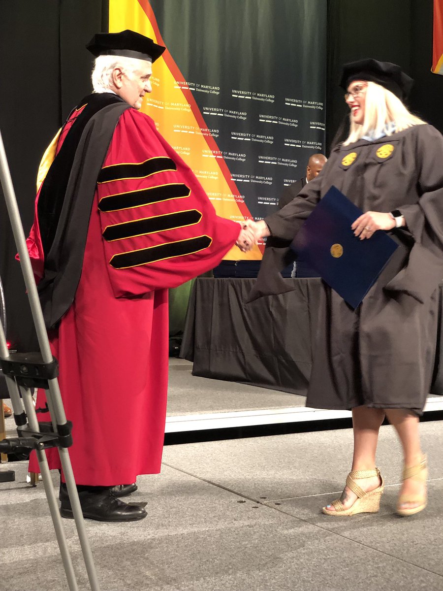 alandrimmer's tweet photo. I’m looking forward to our fourth graduation this weekend at #UMD Xfiniti Center. Congratulations to our impressive graduates who are overwhelmingly working adults, many first-generation college students, many with a military affiliation. We know it has not easy. @UMUC #umucgrad https://t.co/CQYGyp0vTX