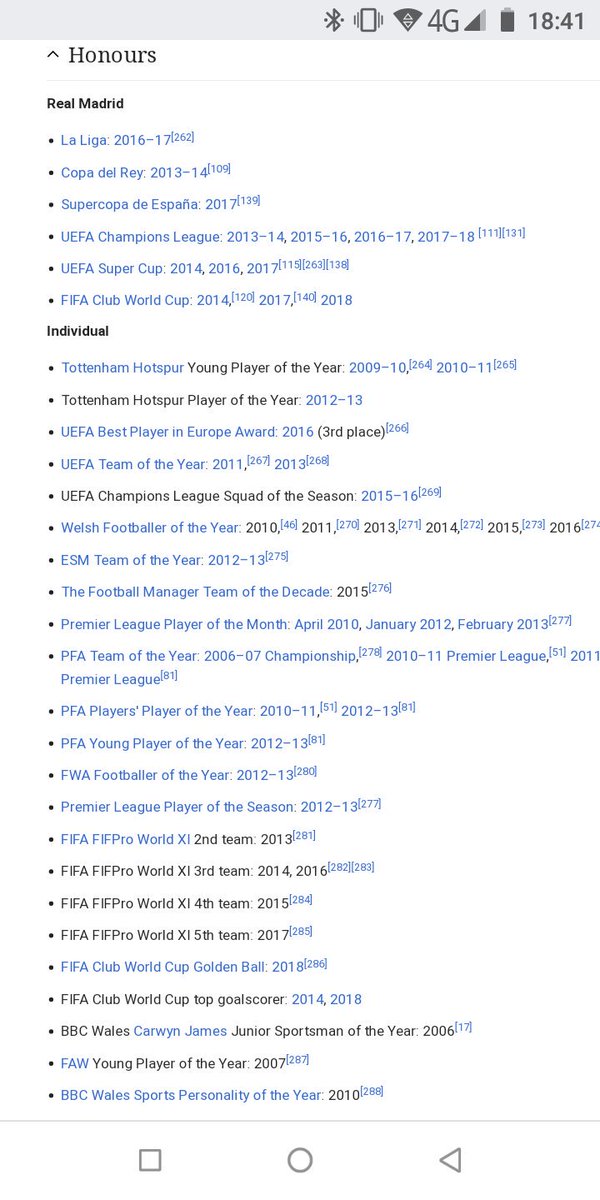 EnemyOfFootbaII's tweet photo. Gareth Bale is a far bigger legend for Real Madrid than Zidane as a player. Bale has 102 goals, won a lot more, scored a winner in a CL final, a brace in another one and scored a cup final winner vs Barcelona. Zidane won 1 Liga, 1 CL and won nothing in his last 3 years there. https://t.co/37QBG4tpZs