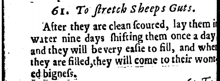 FolgerResearch's tweet photo. Lest anyone think it's all violet syrup, minty peas, and clean teeth: some #WoolleyWisdom of a slightly different nature, this time from Hannah Woolley's _The Queen-like Closet_ (London, 1675) W3284, @FolgerLibrary. #BeforeFarmtoTable #WoolleyWeek https://t.co/urv3D3QNpC