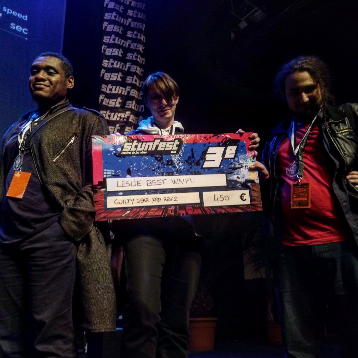 Beaucoup de bordelais sur le Podium !! 🔥🔥
GG a la team Leslie best waifu ! 3ème🥉
Et un Fuego absolu pour la team #swga ! Qui termine second 🥈 pour ce tournoi team sur guilty au <a href="/stunfest/">Stunfest Festival</a>