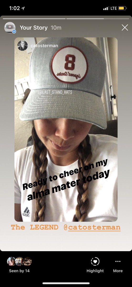 laststandhats's tweet image. The LEGEND @catosterman is ready for today’s game  are you? #legendseries