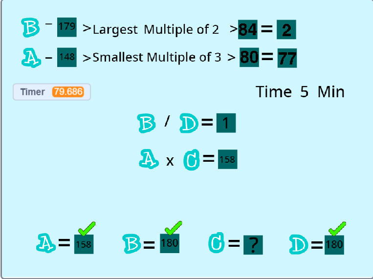 learnmathwithf's tweet image. #Equations - #Multiples - #MixedOperations
learnmathwithfun.com/games/equation…
