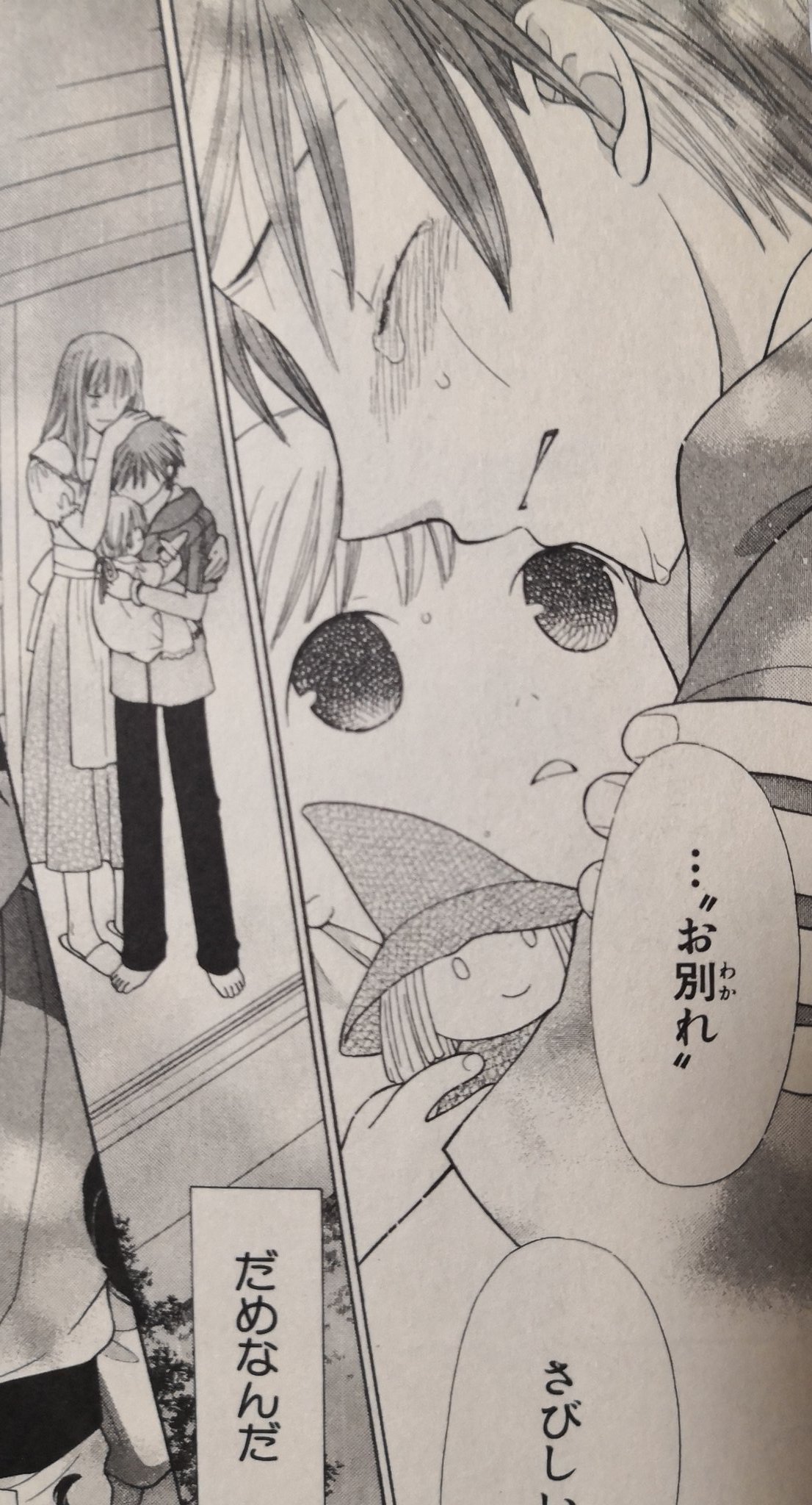 まっちゃん V Twitter ネタバレ注意 フルバとフルバナの卑怯なところ ふとした瞬間に泣きそうになる フルーツバスケット フルバ フルバナ フルーツバスケットanother T Co K6xro0frju Twitter