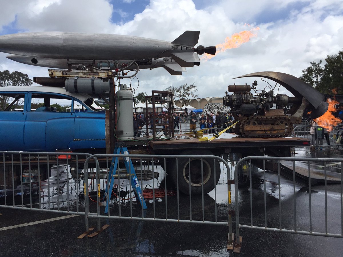 Jeffreycode42's tweet image. Sounds like a really strong engine #power #engine @makerfaire