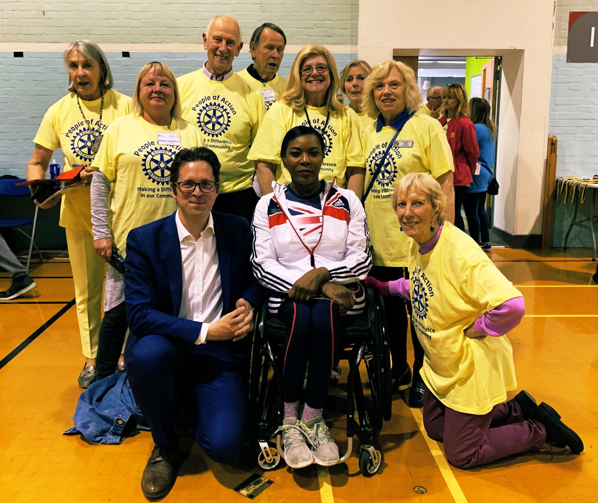 alexburghart's tweet photo. Huge thanks to @EppingRotaryUK for hosting the Disability Games at @Ongar_LC - great to have @Anne_W_Strike there to get things going https://t.co/C13nrywLvg