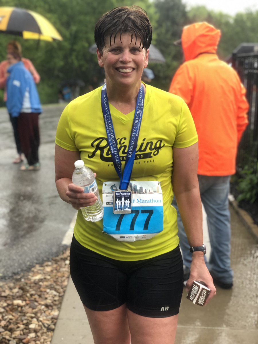 KCCorpChallenge's tweet photo. You might recognize Lisa Elsener from the great times she puts up at the KCCC Swim Meet. Also a passionate runner, yesterday she competed in the KCCC Half. Earning points for her team at JCCC, Lisa is one of our favorite athletes and also a Special Olympics Athlete. #KCCC40 https://t.co/IZKpxvTfcE