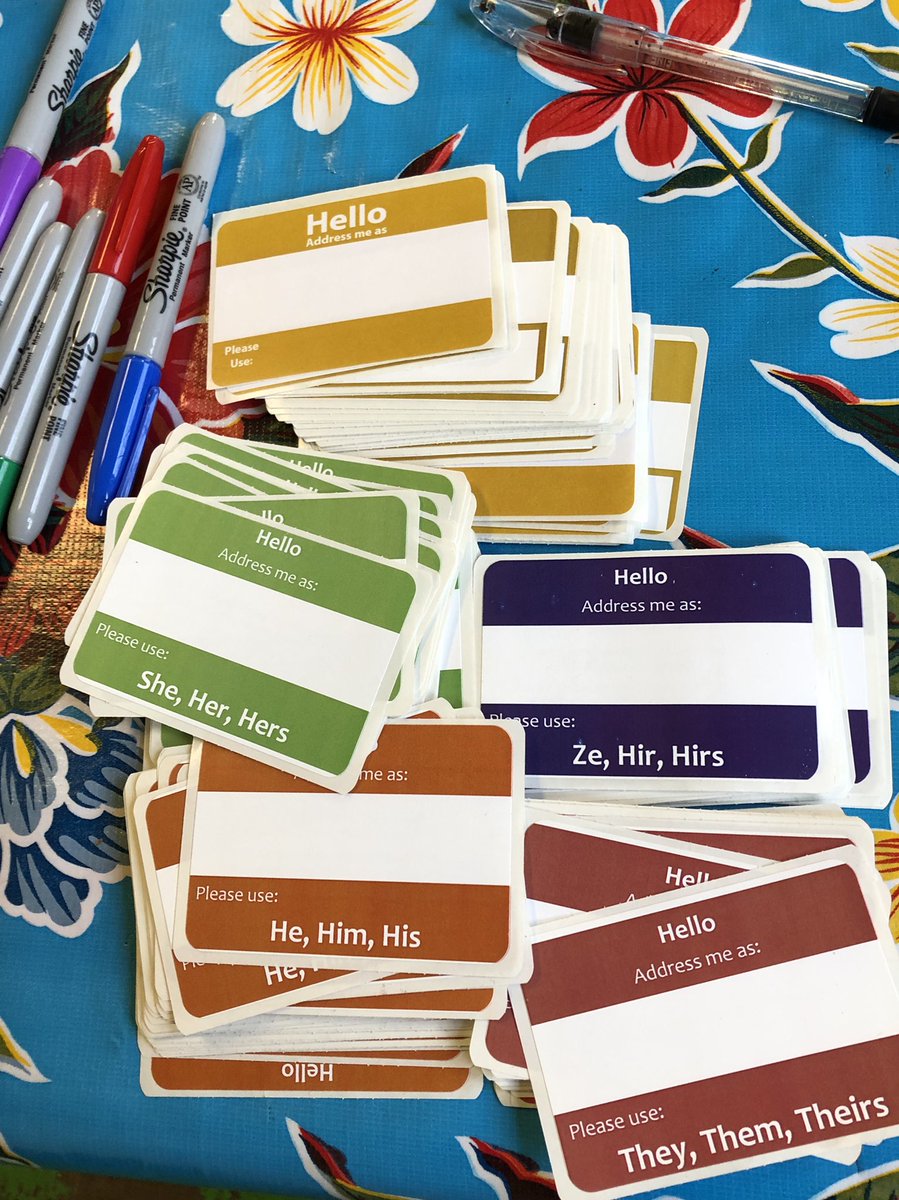 LiamSeward's tweet photo. Name tags at #firstchurchsomerville #UnitedChurchofChrist #OpenAndAffirming #StillSpeaking #BeTheChurch https://t.co/91FyOXpC1f