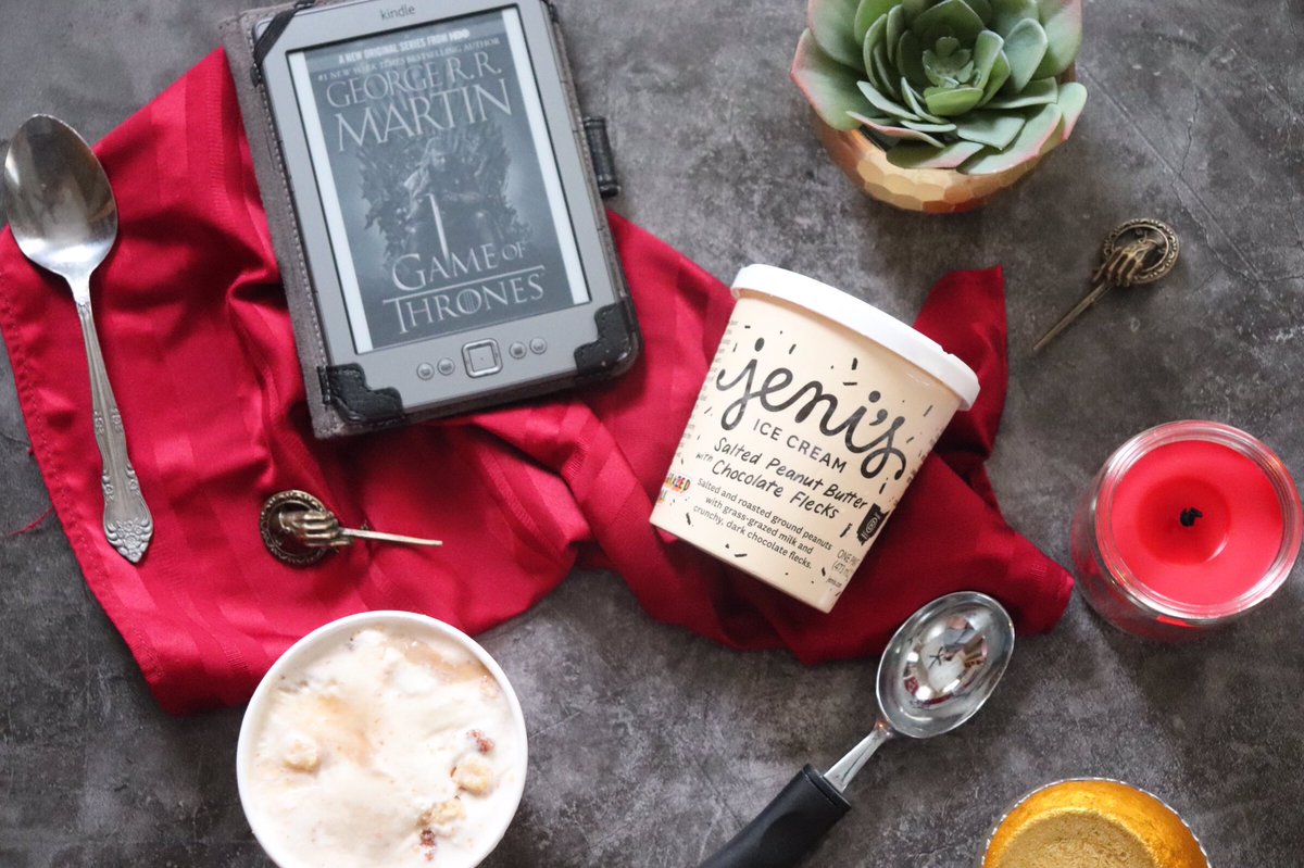 Soon my watch will be ended. But there’s always @jenisicecreams #gameofthrones