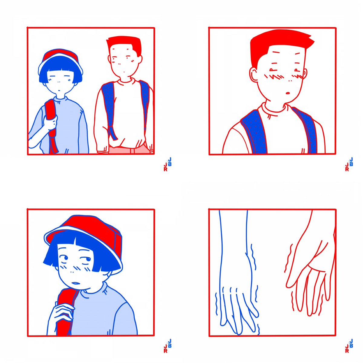 jamesandjann's tweet photo. HOLDING HANDS 😂😂😂 #illustrator #illustration #illustrationartists #procreate #art #cartoon #cartoons #draw #people #love #lovecartoons #comics #วาดรูปการ์ตูน #วาด #วาดรูป #วาดภาพ #การ์ตูน https://t.co/ccpZOpyOV0