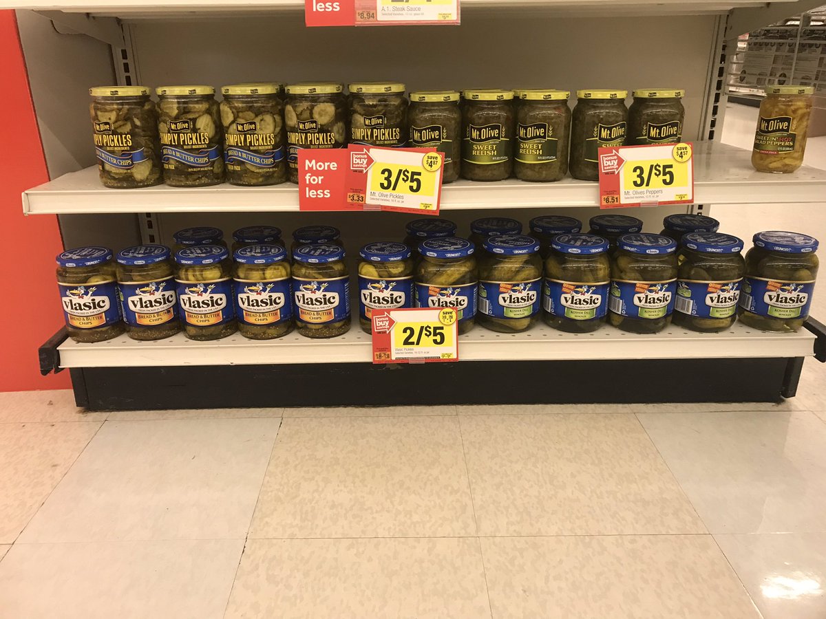 m_rains3's tweet photo. A couple different #vlasic displays at @StopandShop in preparation for Memorial Day! @ConagraBrands @pinnaclefoods #acostamemorialdaychallenge @CPGMemorialDay https://t.co/Dtx8iIK0f9