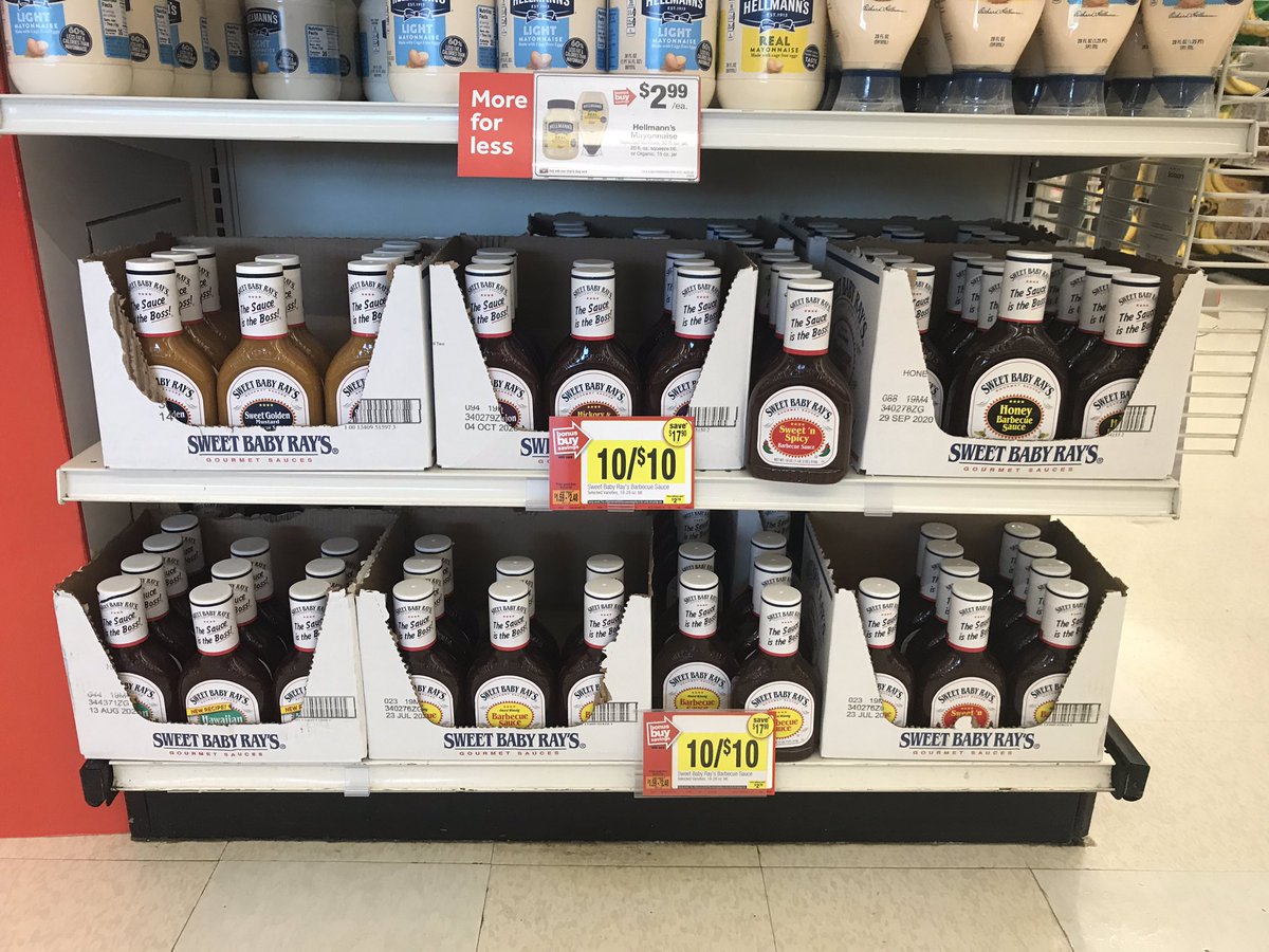 m_rains3's tweet photo. #kenssteakhouse dressings and #SweetBabyRays BBQ sauce savings at @StopandShop for Memorial Day! #acostamemorialdaychallenge @CPGMemorialDay https://t.co/TDVmtu2NLP