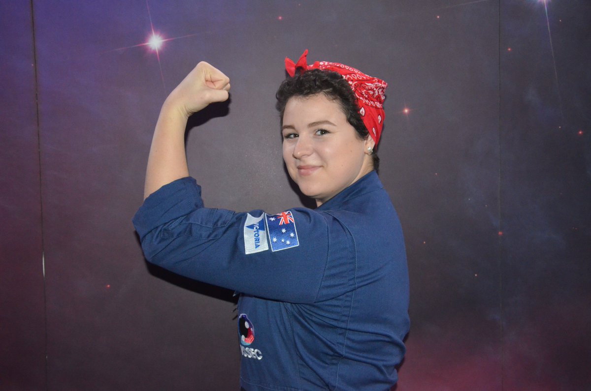 On Fridays we are going to start introducing you to our wonderful educators here at VSSEC.

Today’s educator is Grace. She is a geologist and works on theatre productions. You can read more about Grace and her connection to STEAM in our Instagram post:
instagram.com/p/BxjfFWNFnfS/