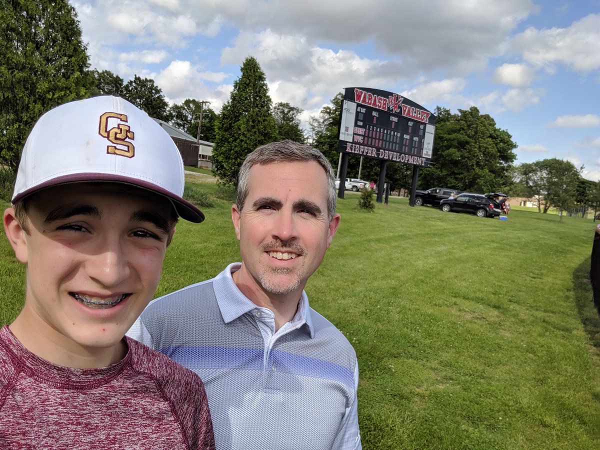 achurch's tweet photo. His 8th games were rained out today so we took the short trip to Mt. Carmel to see the #1 team in the nation @WVCBASEBALL. They didn't disappoint. https://t.co/jPIlJnik0y