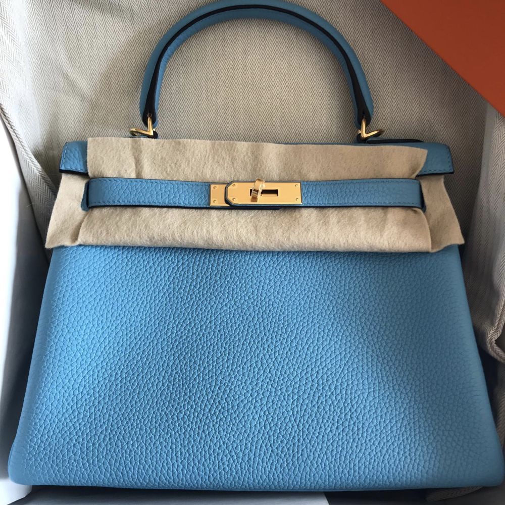 The French Hunter on X: Kelly 28 Bleu du Nord Taurillon Clemence GHW #D # hermes #birkin #kelly #constance #handbags #luxury   / X