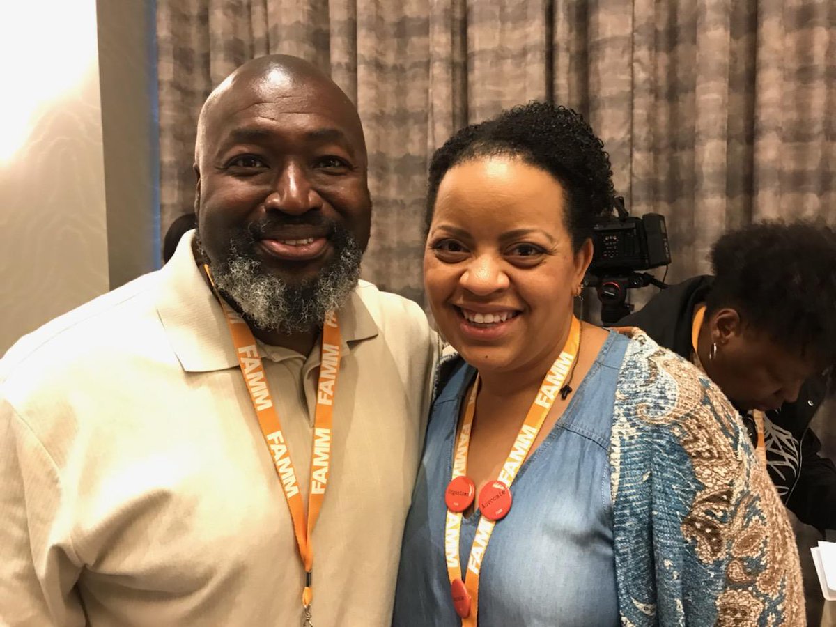 DCbeach805's tweet image. Powerful weekend at the FAMM conference! Met so many amazing people! #MatthewCharles #FAMM4Reform19