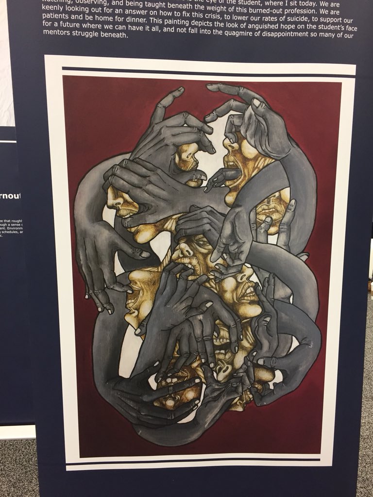 ajantapatel's tweet photo. Art and poetry at Restoring Joy Booth 4733  #ATSwellness #ATS2019 https://t.co/oPQGMJhbiK