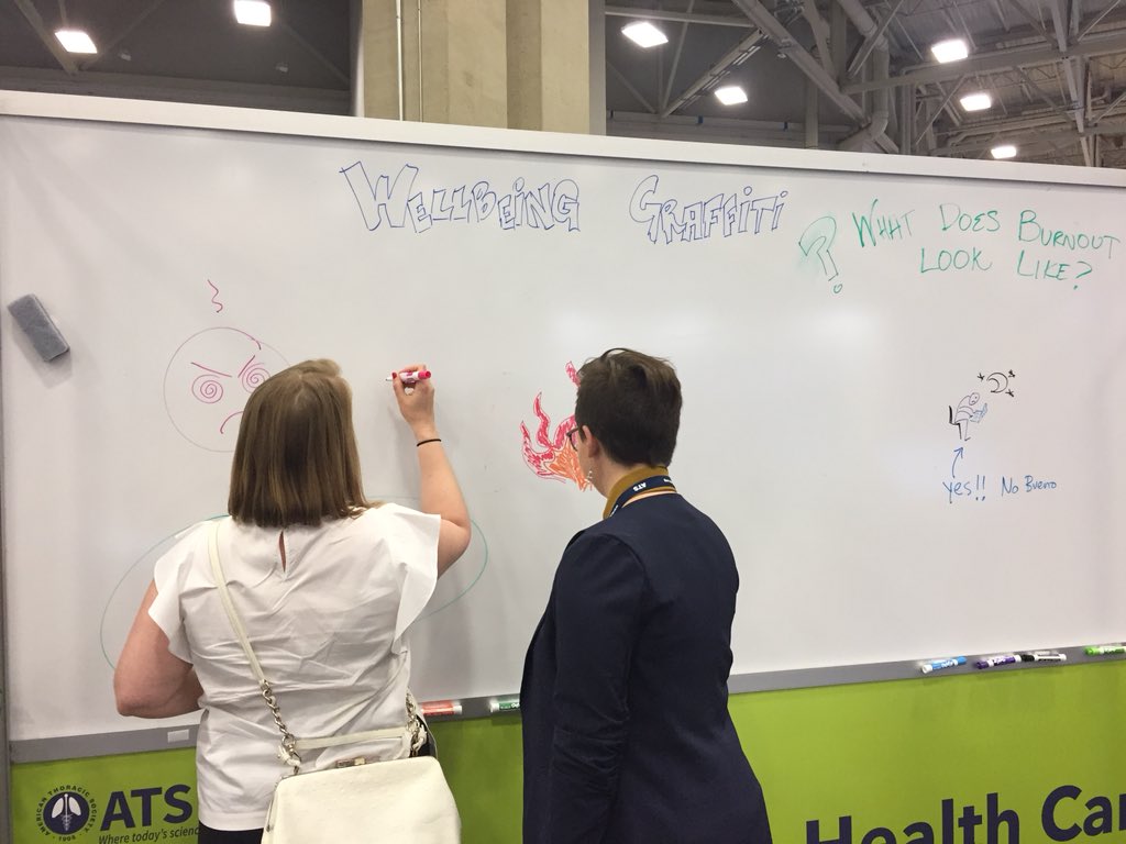 ajantapatel's tweet photo. Art and poetry at Restoring Joy Booth 4733  #ATSwellness #ATS2019 https://t.co/oPQGMJhbiK