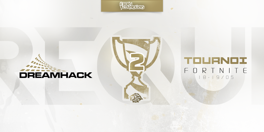 Un an après, nos joueurs Fortnite reproduisent leur performance initiale en terminant deuxième du tournoi de la Dreamhack Tours, bravo <a href="/_JORDZZZ_/">Requiem JORDZZZ</a> @NawqaL2 🏆