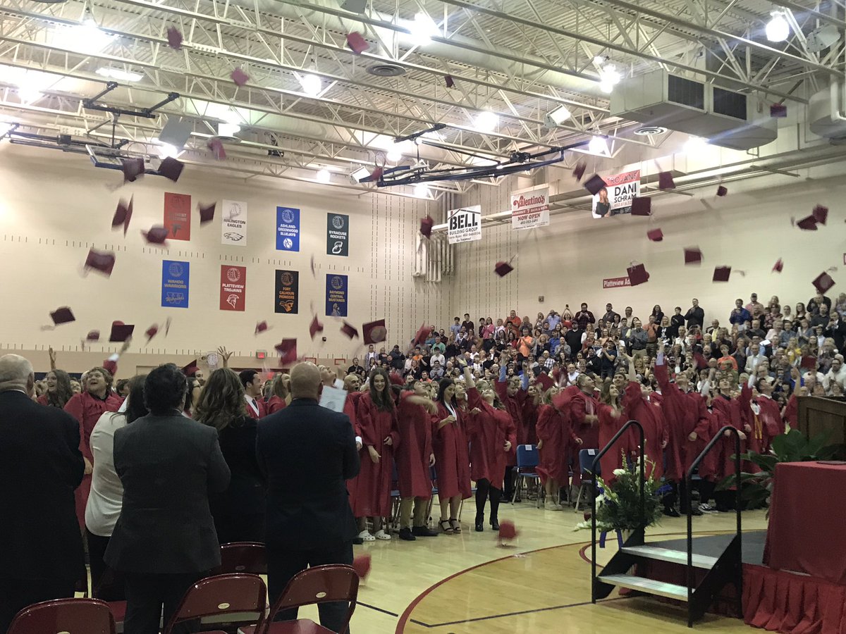 They did it!  Congrats to the Class of 2019!