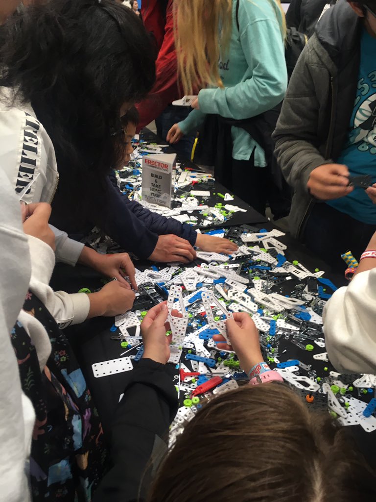 “Never underestimate what a Ss can create when given the tools, time, technology, and teaching support.”~Lesson 2498 from #MFBA19 #MakerFaire <a href="/makerfaire/">Maker Faire</a> <a href="/IoT4Kids/">Omkar Govil-Nair</a> <a href="/noisebridge/">Noisebridge</a> <a href="/Meccano/">Meccano</a>