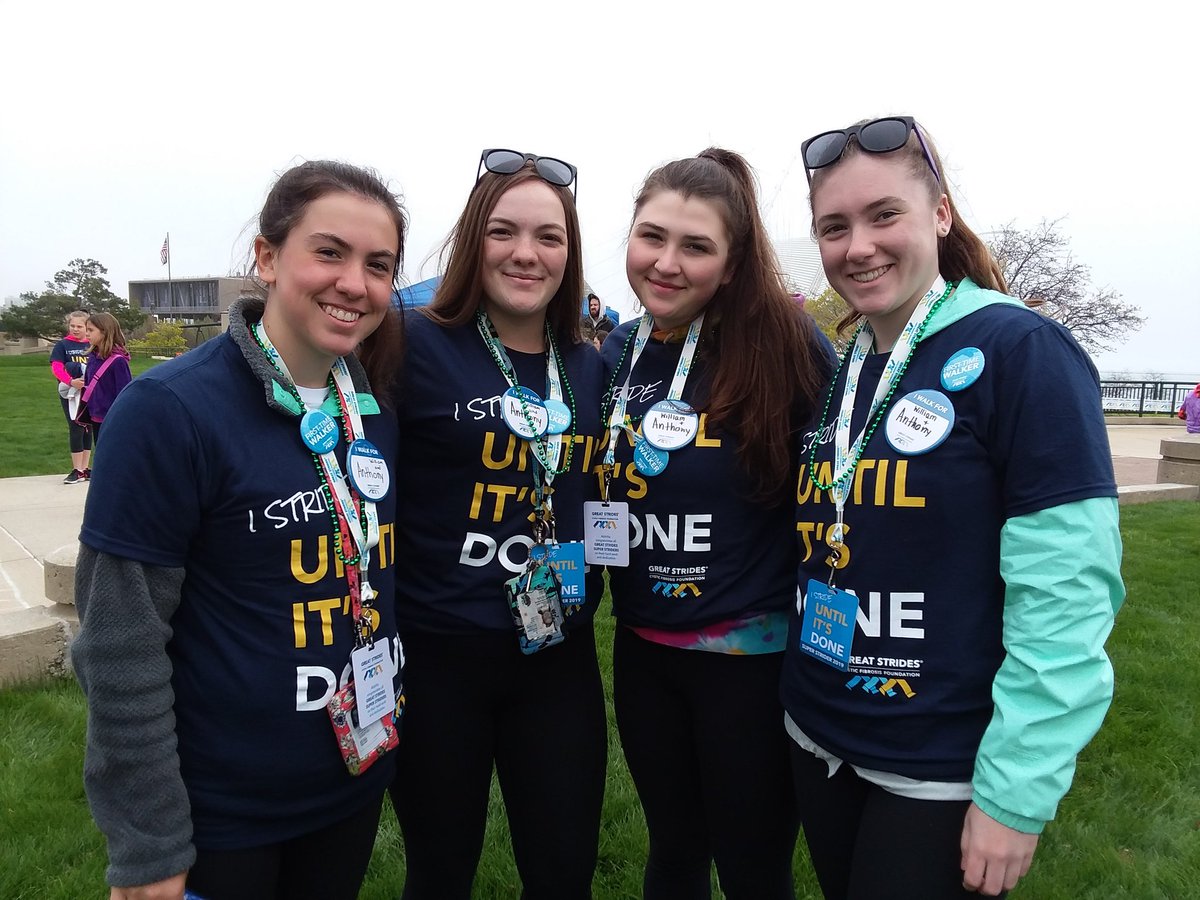 ArrowheadHOSA's tweet photo. Thanks to all those who came out for the Great Strides Walk today! We were lucky with weather, some sun and no rain! #Moretomorrows#HosaHawks https://t.co/IJvuQ7v2nP