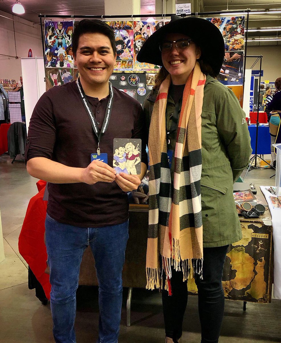 TheJetFalco's tweet photo. Thank you so much, Shelby @blistermonster for the amazing #DreamersEcho guest art! This one-of-kind piece will be hanging in the fabled guest art halls of Volume THREE! โ๏ธ๐ฅ๐คฉ ๐
___
#MSP #mspcomiccon #springcon #comiccon #comics #anime #manga #guest #art #fanart #commission #wow https://t.co/ORKlPuXFv5