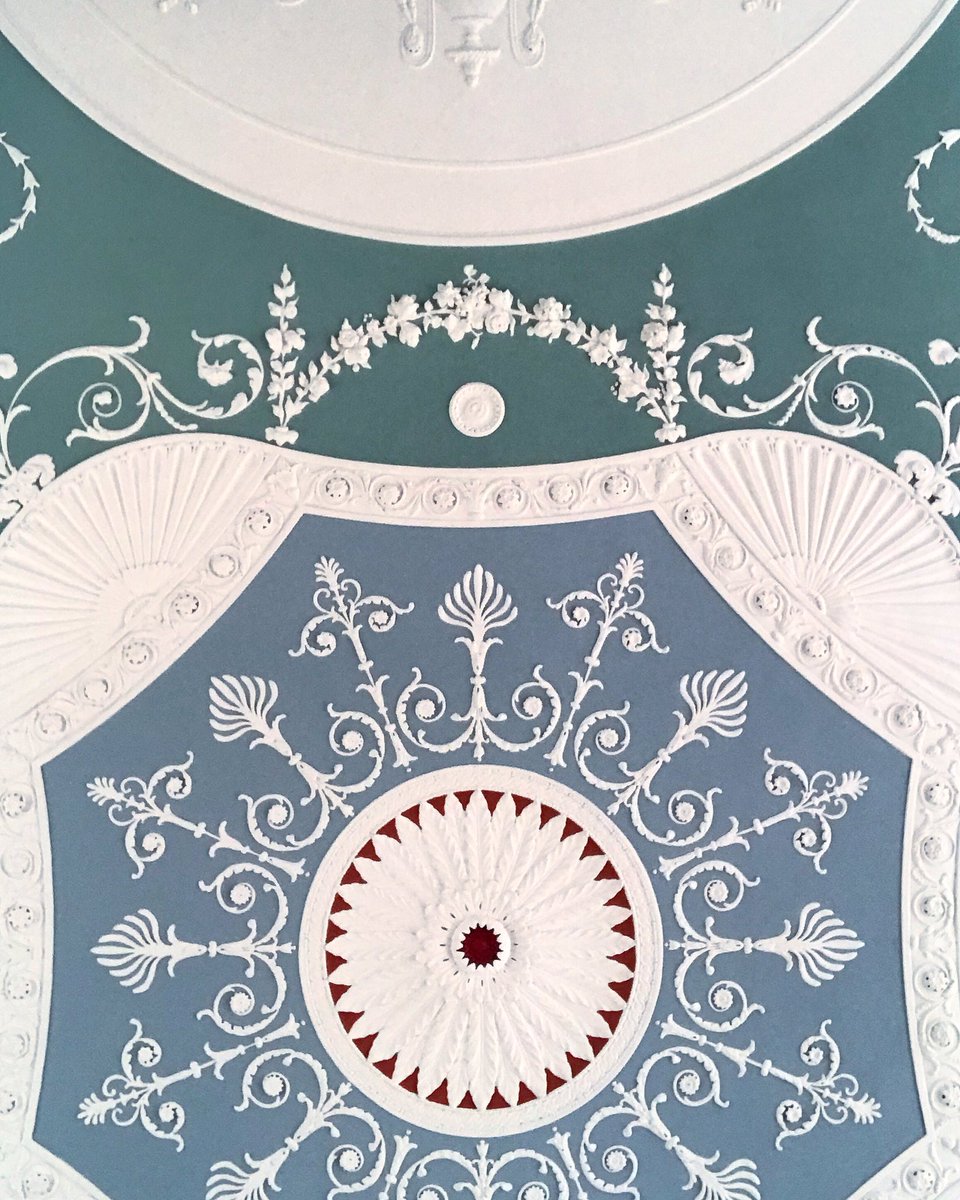 JaninderB's tweet photo. Not quite the escape to the countryside it was for Soane but the dizzying distortions of Anish Kapoor set against the painstaking restoration of @pitzhanger was well worth the long ride on the District line https://t.co/tm7H8BuZjo