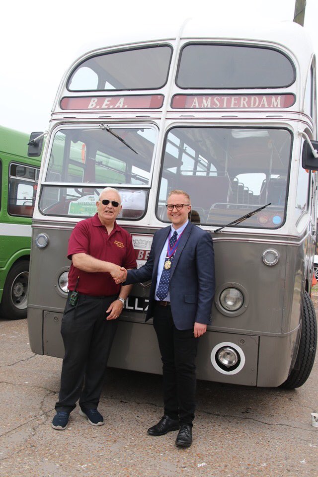BaconBoy1989's tweet photo. This afternoon, I attended and enjoyed visiting the different busses from the various eras at the Annual #BusRally on the #StadeOpenSpace. Thank you to #RobertsPhotographic for some of these photos. #OldHastings #Event. https://t.co/a3nn0uyc7f