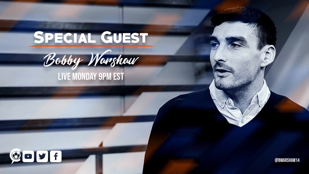 cincysoccertalk's tweet photo. Back to back weeks with tremendous guests! Thrilled to be welcoming back @mls analyst @bwarshaw14 tomorrow night on CST! Hope you’ll join us live at 9 pm talking @fccincinnati! #cstMonday #cstExtratime #mls https://t.co/R5y1Cmd74B