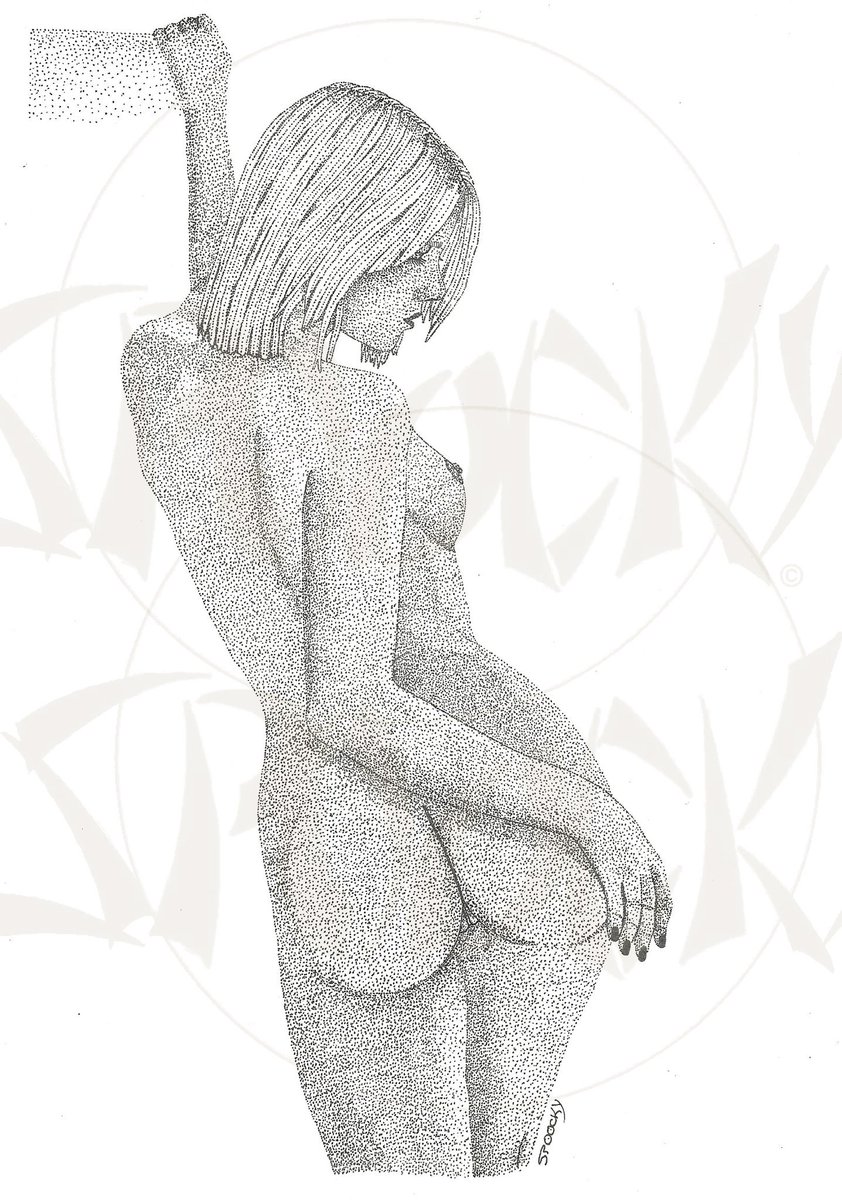 Last work inked with dots and text for the hairs #art #illustration #drawing #draw #picture #artist #sketch #sketchbook #paper #pen #pencil #instaart #beautiful #instagood #gallery #masterpiece #creative <a href="/CansonPaper/">Canson</a> #instaartist #graphic #graphics #artoftheday <a href="/ArtlineOfficial/">Artline Official</a>