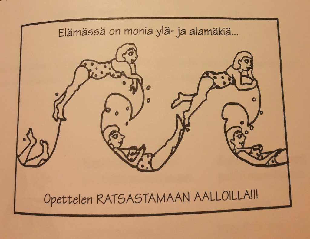 'Elämässä on monia ylä- ja alamäkiä.'

'Yhdeksän hyvää tyyppiä - #Enneagrammi itsetuntemuksen ja kanssakäymisen oppaana.' 
Baron, Wagele 🙂